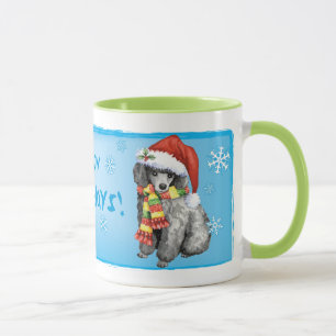 Taza Poodle feliz en miniatura de Howliday