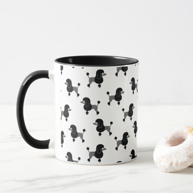 Taza Poodle Mug (Con donut)