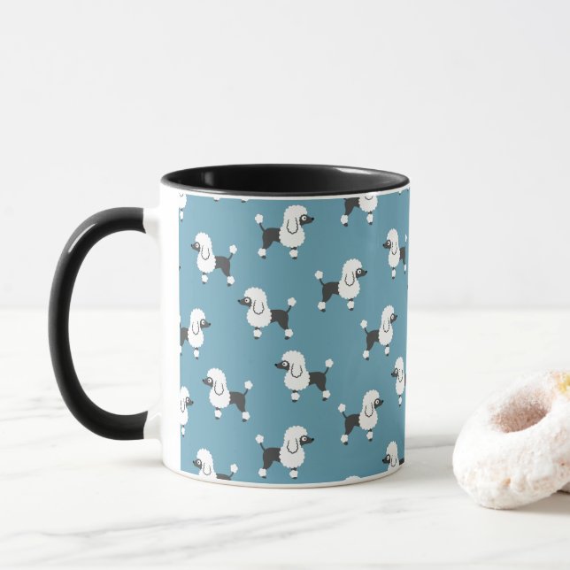 Taza Poodle Mug (Con donut)