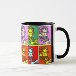 Taza Pop Art Beethoven