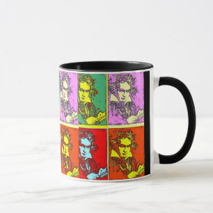 Taza Pop Art Beethoven