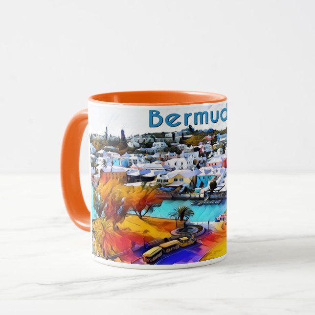 Taza Pop Art Bermuda (Anverso izquierdo)