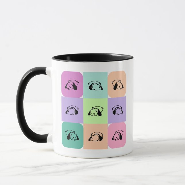 Taza Pop Art Panda Bear Mix (Izquierda)