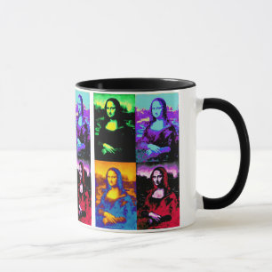 Taza pop mona lisa