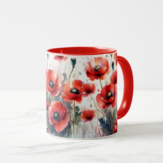 Taza Poppies (Anverso derecho)
