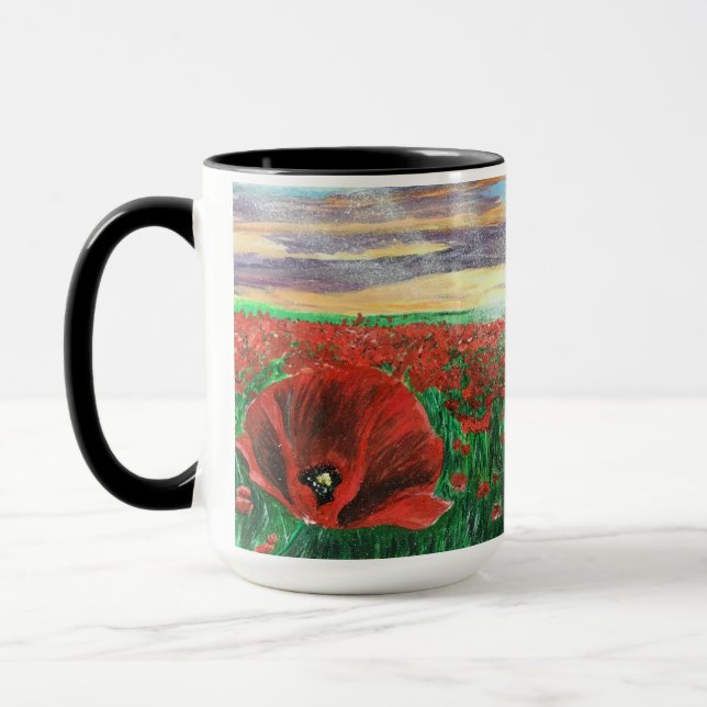Taza Poppy Field SF Mug (Izquierda)