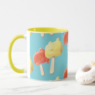 Taza Popsicles de caracteres