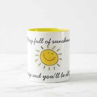 Taza por completo de sol