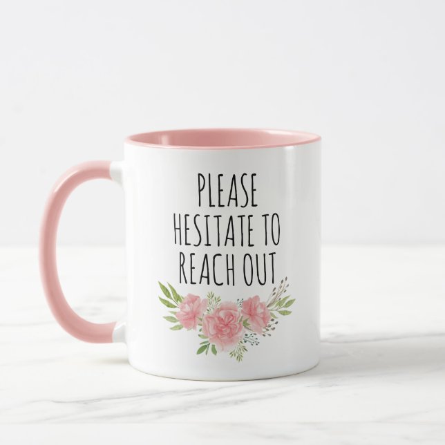 Taza Por favor, dude en llegar, regalo de Gestor divert (Izquierda)
