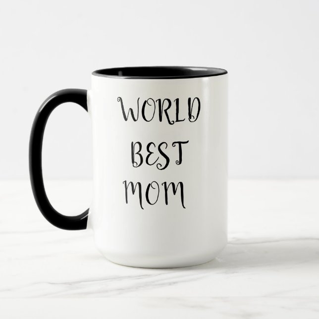 Taza por la mejor madre del mundo (Izquierda)