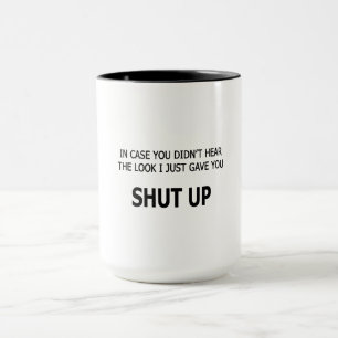 Taza Por si no escuchaste