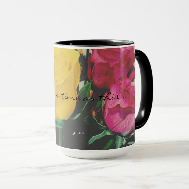 Taza Por un tiempo como este (Anverso derecho)