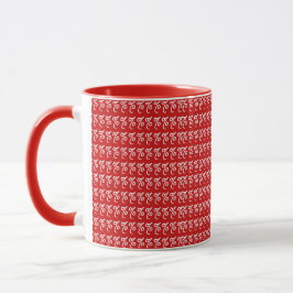 TAZA PORCENTAJE ROJO