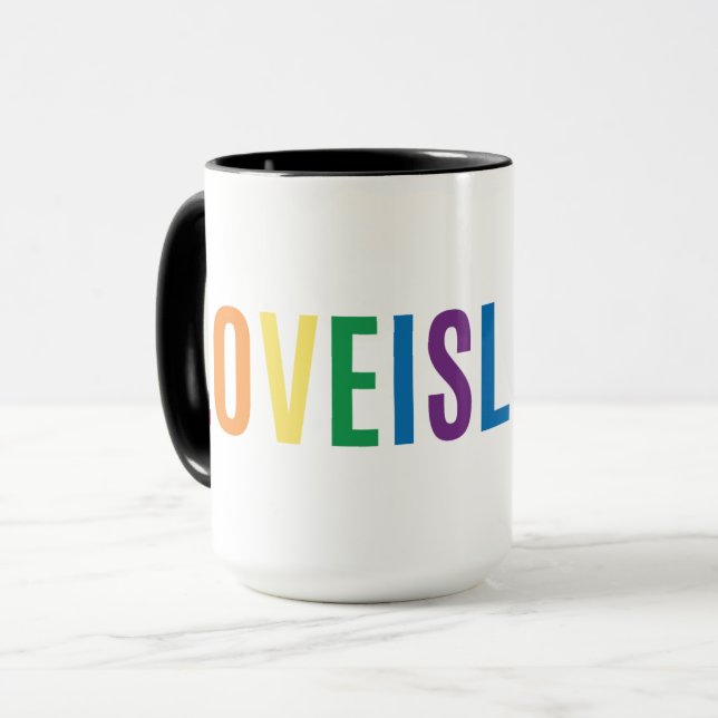 Taza Porque el amor es amor (Anverso izquierdo)