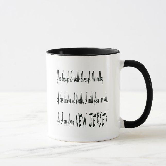 Taza Porque soy de Nueva Jersey Mug I (Derecha)