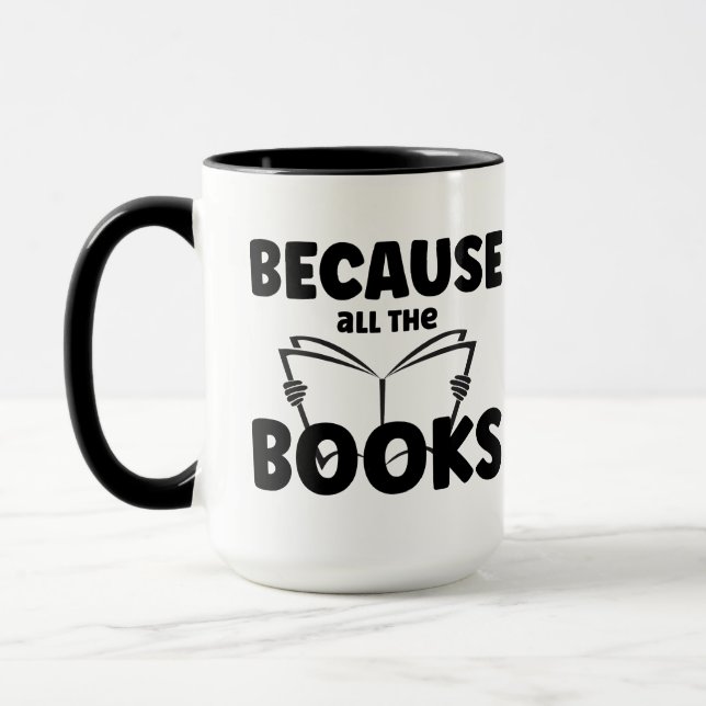 Taza Porque Todos Los Libros (Izquierda)