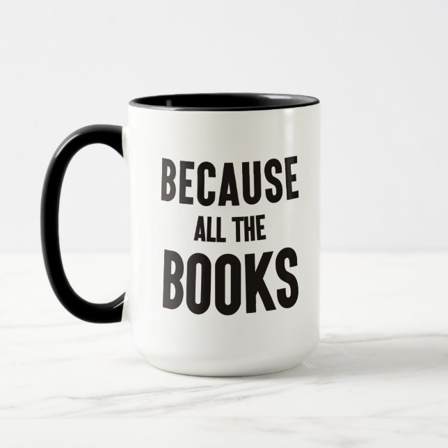 Taza Porque Todos Los Libros (Izquierda)