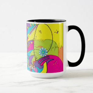 Taza porta 15oz del generador de la JI