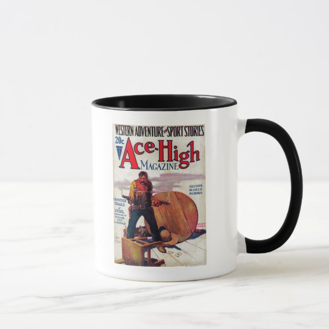 Taza Portada 2 de la revista Ace High (Derecha)