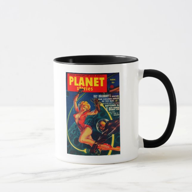 Taza Portada 2 de la revista Planet Stories (Derecha)