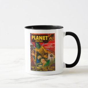 Taza Portada 6 de la revista Planet Stories