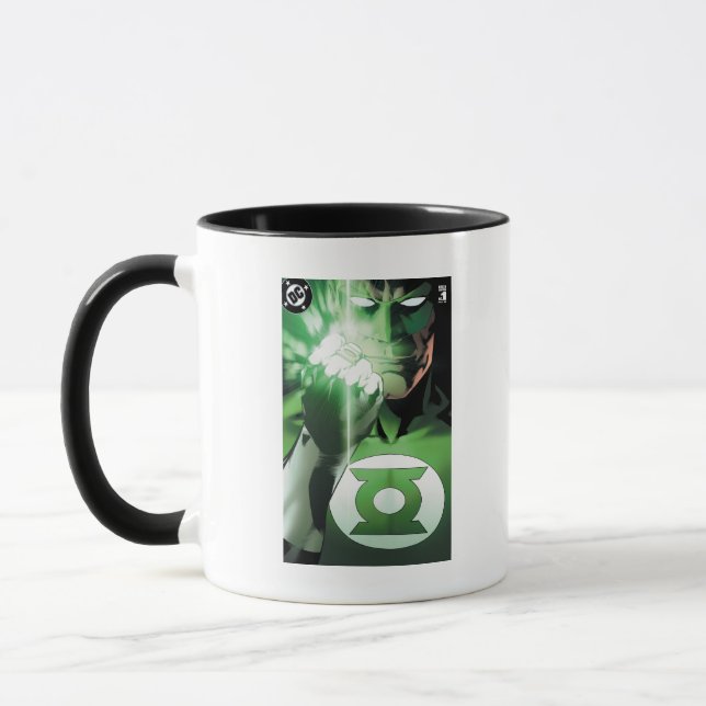 Taza Portada de cierre de la Linterna Verde (Izquierda)