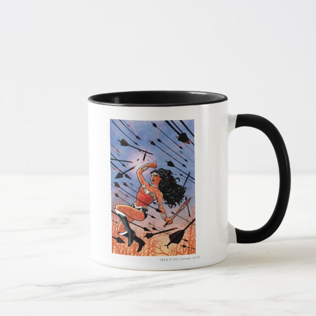 Taza Portada de mujer maravilla #1 (Derecha)
