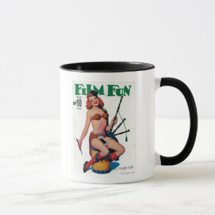 Taza Portada de revista 6 de la diversión de la
