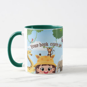 Taza Portada del libro   Lanzamiento de libro del autor