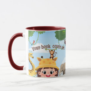 Taza Portada del libro   Promoción de lanzamiento del l
