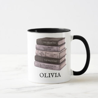 Taza Portadas de libros de terror gótico personalizadas