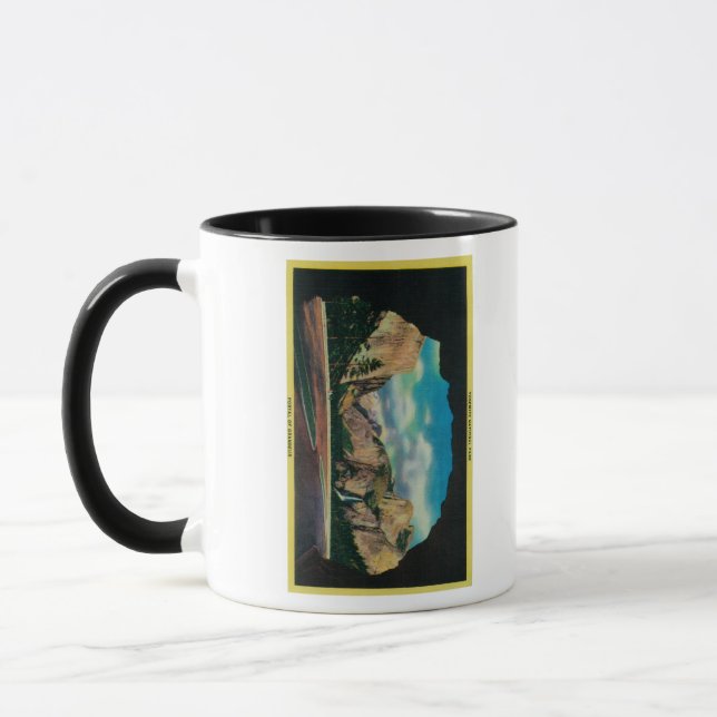 Taza Portal de la visión grandeza del Valle Yosemite (Izquierda)