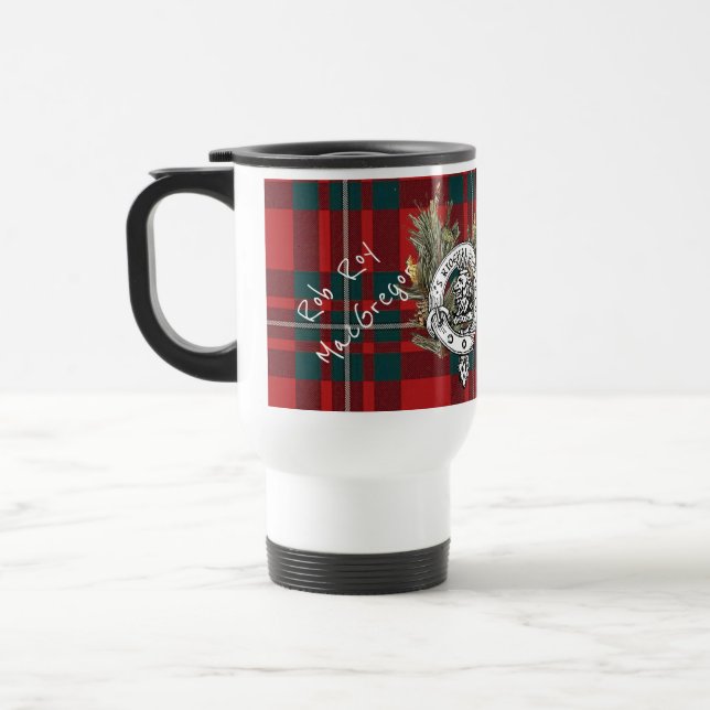 Taza portátil del viaje de MacGregor del clan (Izquierda)