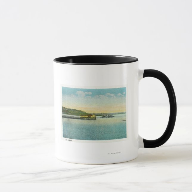 Taza Portland, MaineView del faro de fallos (Derecha)