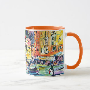 Taza Portofino Italia Viaje Artsy Mug