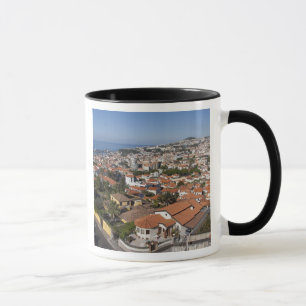 Taza Portugal, Isla de Madeira, Funchal. Camión de cabl