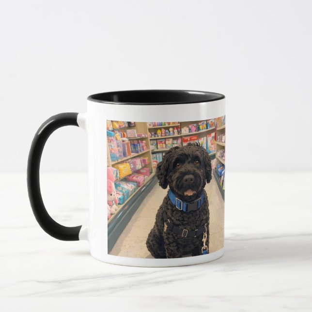Taza Portuguese Water Dogs Anime Coffee Mug (Izquierda)