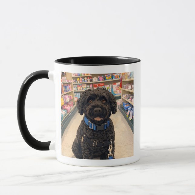 Taza Portuguese Water Dogs Anime Coffee Mug (Izquierda)