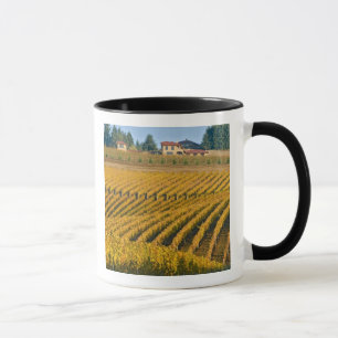 Taza Posada de nogal negro con aspecto toscano sobre