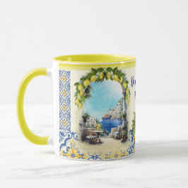 Taza Positano Mug Dreaming de Positano Lemons Amalfi