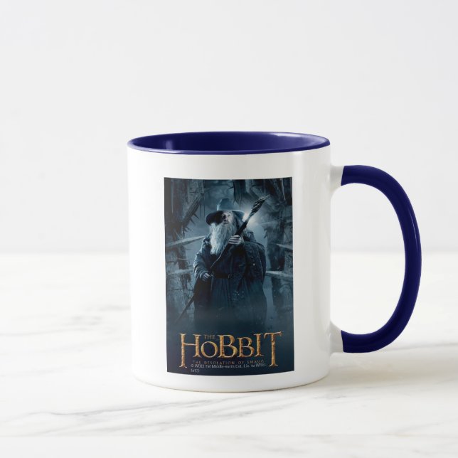 Taza Poster de caracteres Gandalf 3 (Derecha)