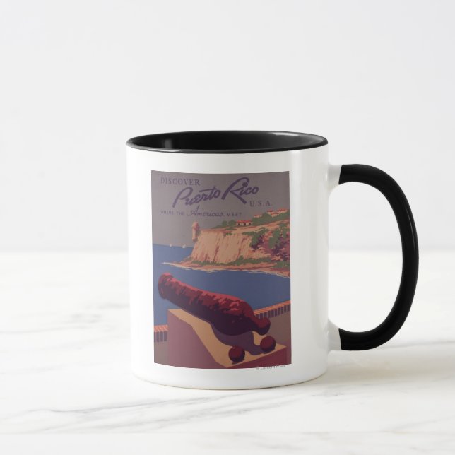 Taza Poster de promoción de viajes 2 (Derecha)