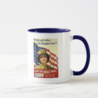 Taza Poster de reclutamiento de WAC