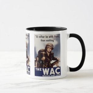 Taza Poster de reclutamiento de WAC