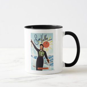 Taza Poster del anuncio de Gretchen Fraser
