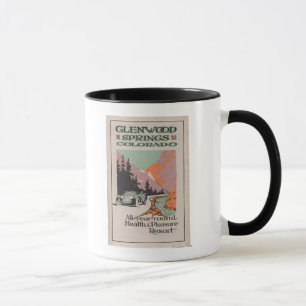 Taza Poster del centro turístico de salud # 1