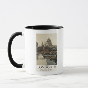 Taza Poster del viaje de Great Western San Pablo