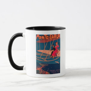 Taza Poster deportivo de aviación