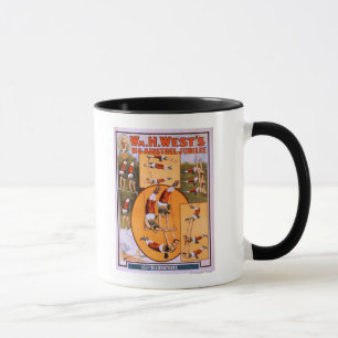 Taza Poster grande de JubileeGymnasts del trovador del