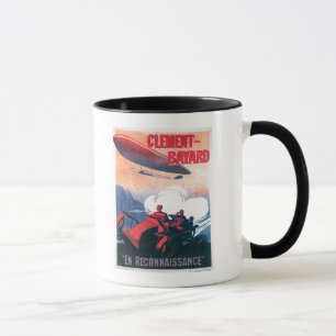 Taza Poster promocional del dirigible de Adjudant